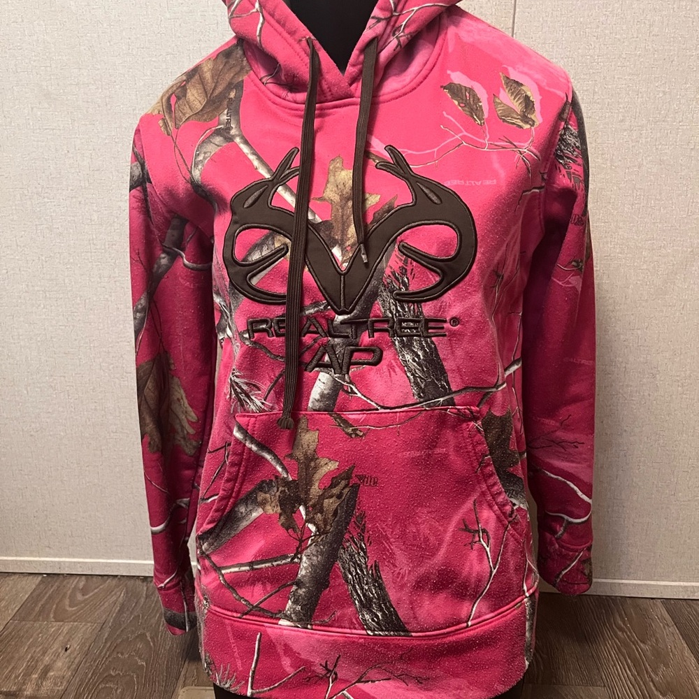 Pink Camouflage hoodie